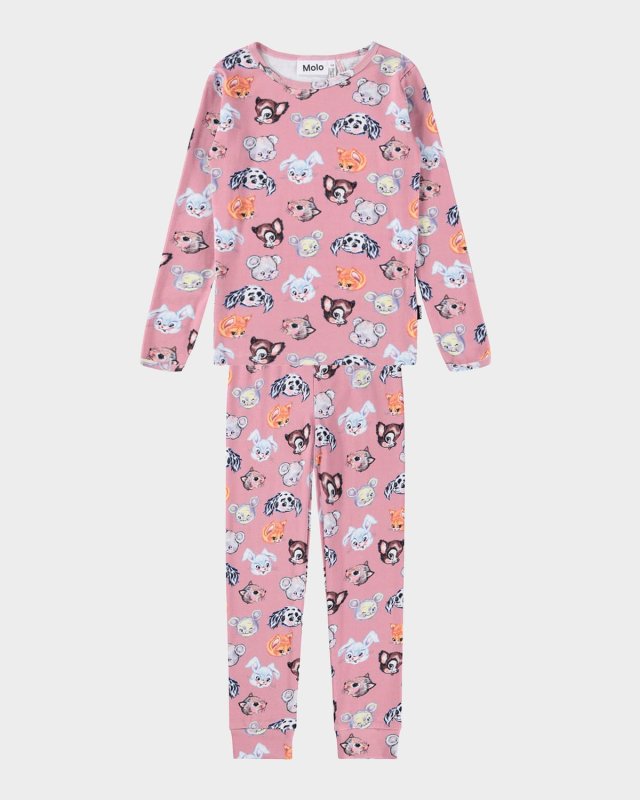 Girl's Lue Pajama Set, Size 8-